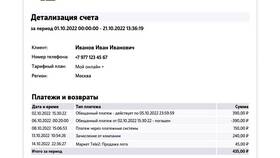 Как получить детализацию звонков другого номера МТС в Окей