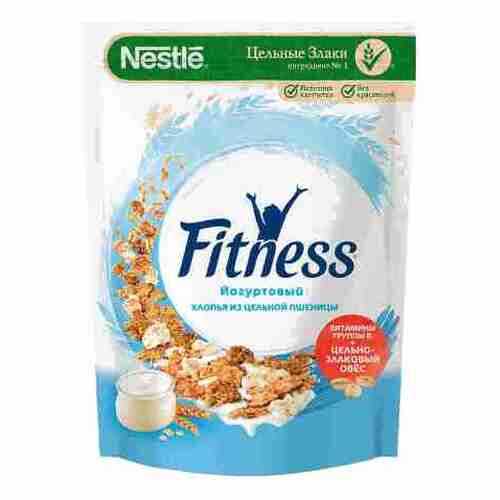 Хлопья из цельной пшеницы Nestle Fitness йогуртовый 160 г в Окей