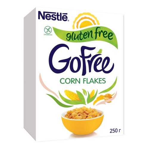 Хлопья кукурузные Nestle Gofree обогащенные витаминами 250 г в Окей