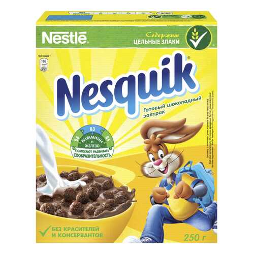 Шоколадный завтрак Nesquik готовый 250 г в Окей