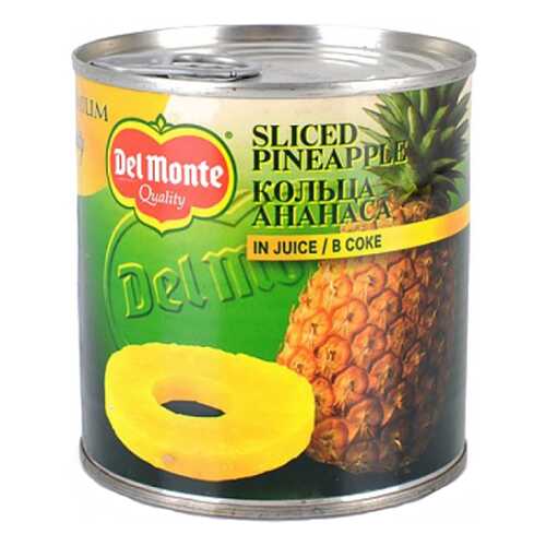 Ананас Del Monte кольца в соке 435 г в Окей