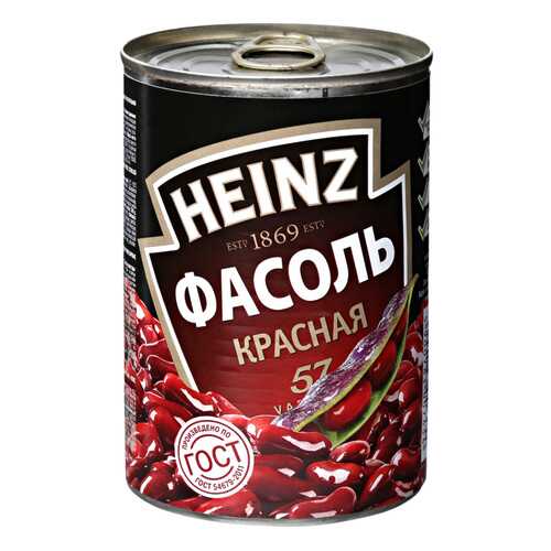 Фасоль Heinz красная в собственном соку 400г, ж/б Польша в Окей