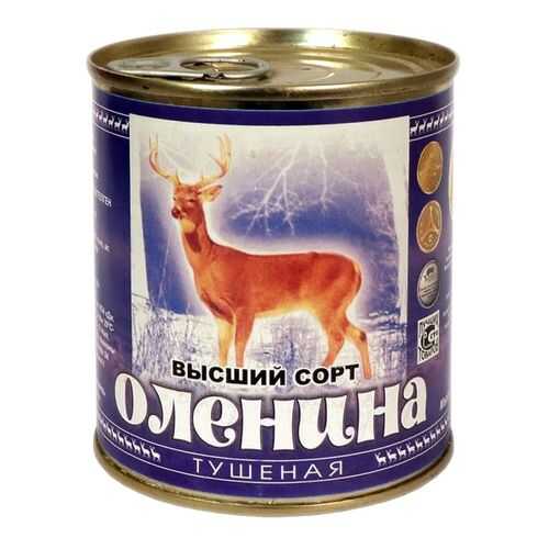 Консервы мясные ТМ Ямалик оленина тушеная в/с 290 г в Окей