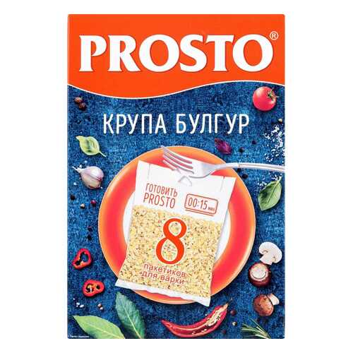 Булгур пшеничный Prosto 62.5 г 8 пакетиков в Окей