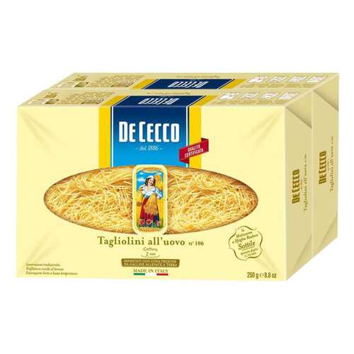 Макаронные изделия De Cecco tagliolini 250 г в Окей