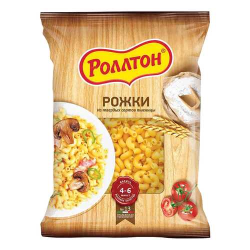 Макароны Роллтон рожки 400 г в Окей