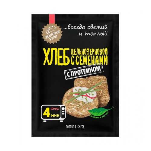 Хлеб в микроволновке цельнозерновой с семенами с протеином за 4 минуты С.Пудовъ в Окей