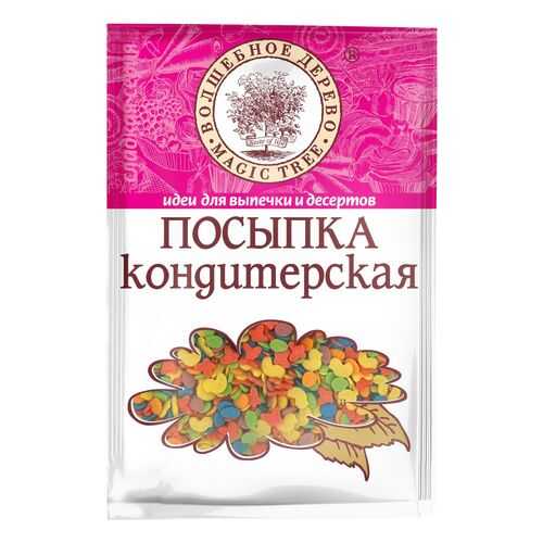 Посыпка кондитерская Волшебное дерево пасхальная смесь 40 г в Окей