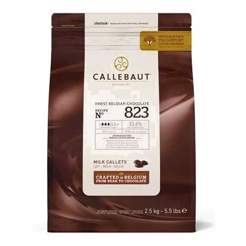 Шоколад Callebaut молочный 2.5 кг в Окей