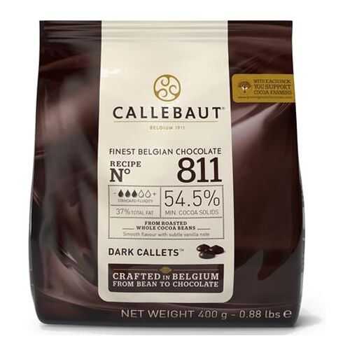 Шоколад Callebaut темный 0.4 кг в Окей