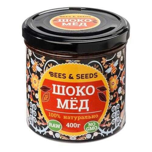 Шоколадный крем-мед без сахара Bees&Seeds здоровая энергия 400 г в Окей