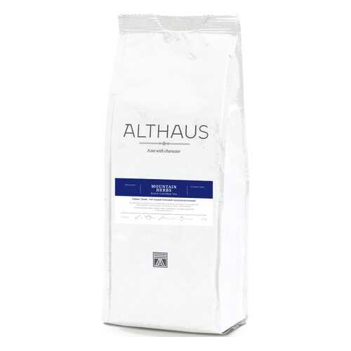 Чай Althaus Mountain Herbs, черный листовой с добавками, 250 гр в Окей