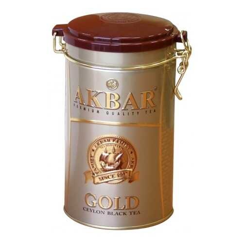 Чай черный листовой Akbar gold 225 г в Окей