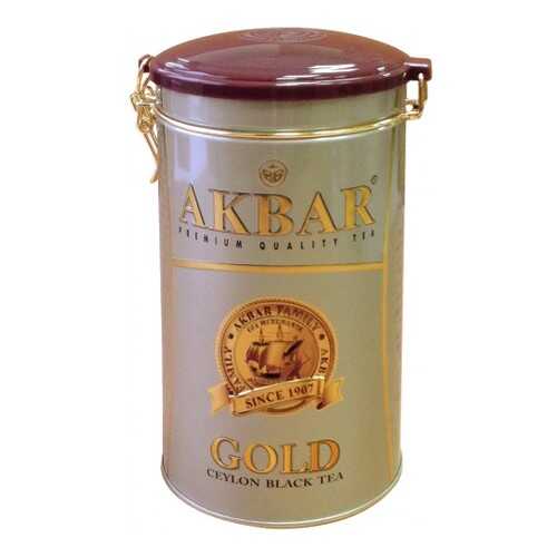 Чай черный листовой Akbar gold 450 г в Окей