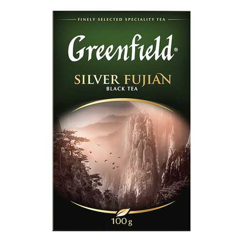 Чай черный листовой Greenfield Silver Fujian 100 г в Окей