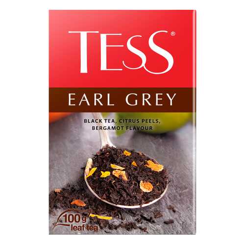 Чай черный листовой Tess Earl Gray 100 г в Окей