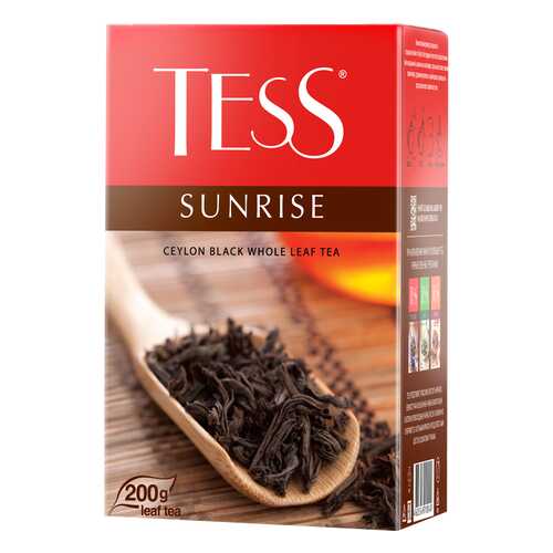 Чай черный листовой Tess Sunrise 200 г в Окей