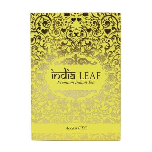 Чай India leaf Ассам стс, черный гранулированный, 100 гр в Окей