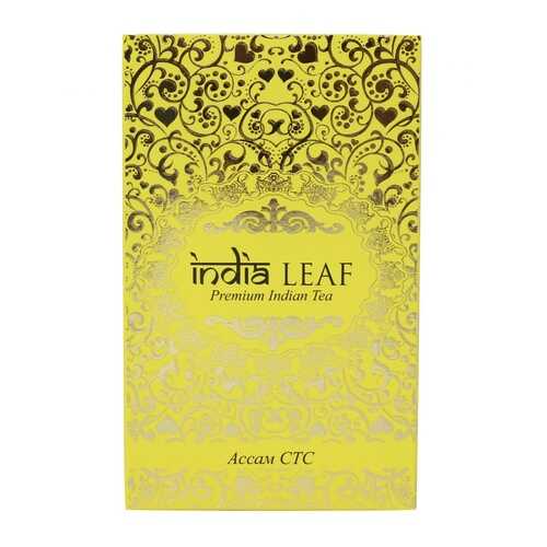 Чай India leaf Ассам стс, черный гранулированный, 200 гр в Окей