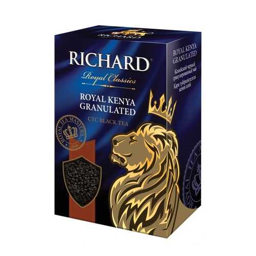 Чай Richard Royal Kenya Granulated черный ганулированный 90 г в Окей