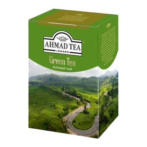 Чай зеленый Ahmad Tea листовой 100 г в Окей