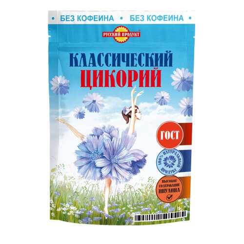 Цикорий натуральный растворимый порошкообразный Русский Продукт 85 г в Окей