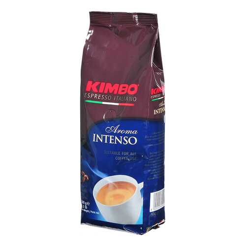 Кофе Kimbo aroma intenso насыщенный зерно 500 г в Окей