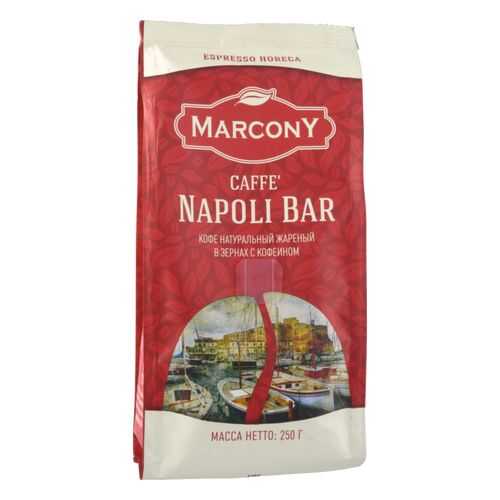 Кофе MarconY napoli bar в зернах 250 г в Окей