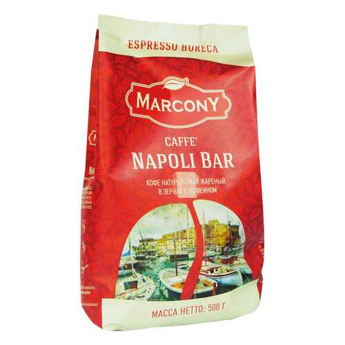 Кофе Marcony Napoli Bar в зёрнах 500 г в Окей