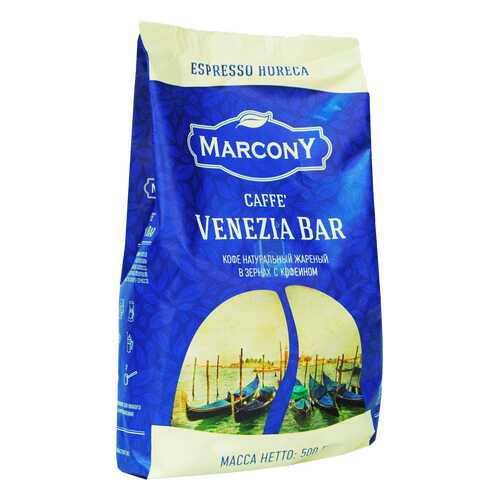 Кофе Marcony Venezia Bar в зёрнах 500 г в Окей