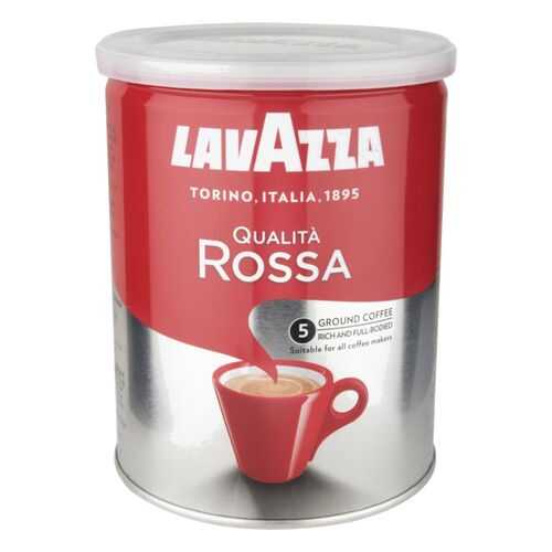 Кофе молотый LavAzza qualita rossa 250 г в Окей