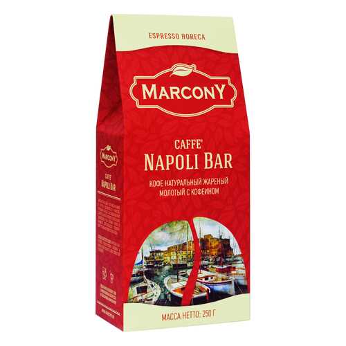 Кофе молотый Marcony Napoli Bar 250 г в Окей