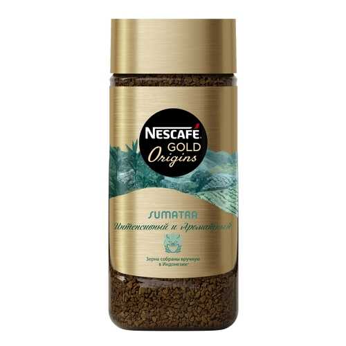 Кофе растворимый NESCAFE GOLD Origins Sumatra, 170г, стеклянная банка в Окей