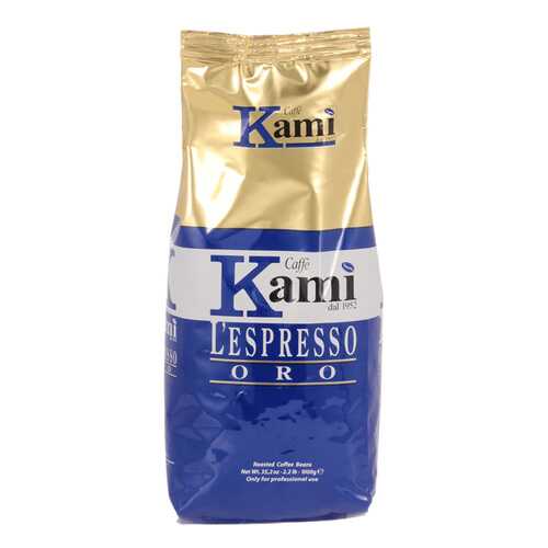 Кофе в зернах Kami lespresso oro 1000 г в Окей