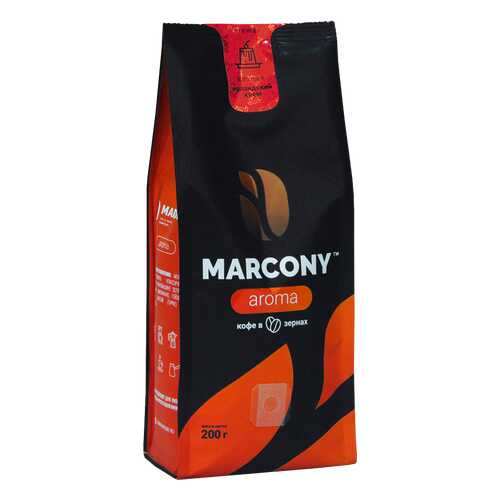 Кофе в зернах Marcony Aroma Ирландский крем 200г в Окей