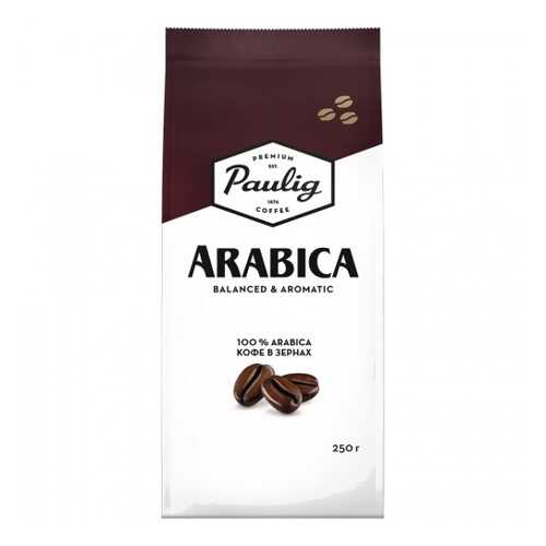 Кофе в зернах Paulig arabica 250 г в Окей