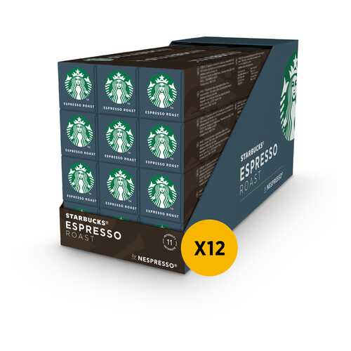 Nespresso STARBUCKS Espresso Roast 12 штук по 57г в Окей