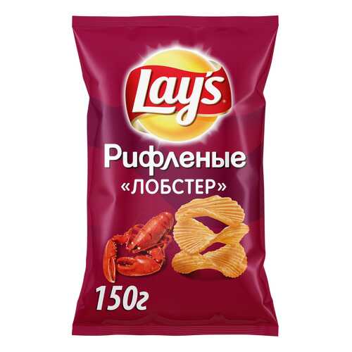 Картофельные чипсы Lay's лобстер 150 г в Окей