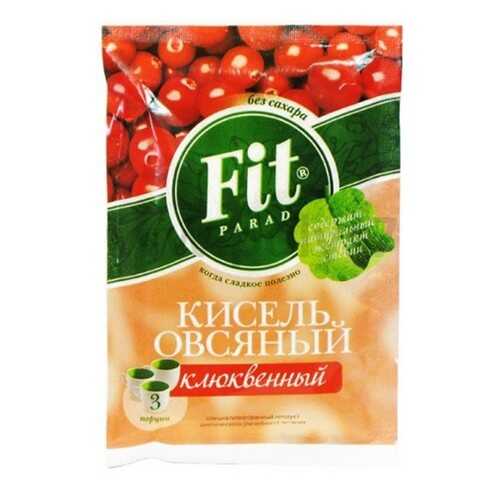 Кисель овсяный Fit Parad клюквенный 50 г в Окей