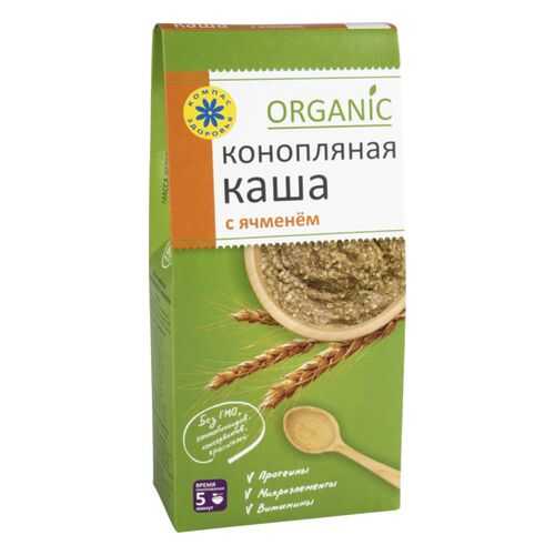 Каша конопляная Компас здоровья organic с ячменем 250 г в Окей