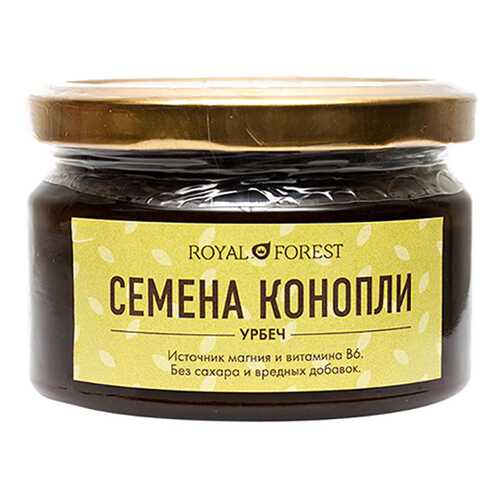 Урбеч Royal Forest из семян конопли в Окей