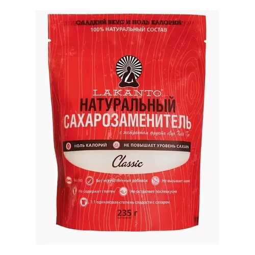 Сахарозаменитель Lakanto classic натуральный 235 г в Окей