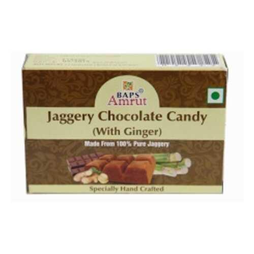 Джаггери с шоколадом и имбирем (Jaggery Chocolate Candy with Ginger) 110 г в Окей