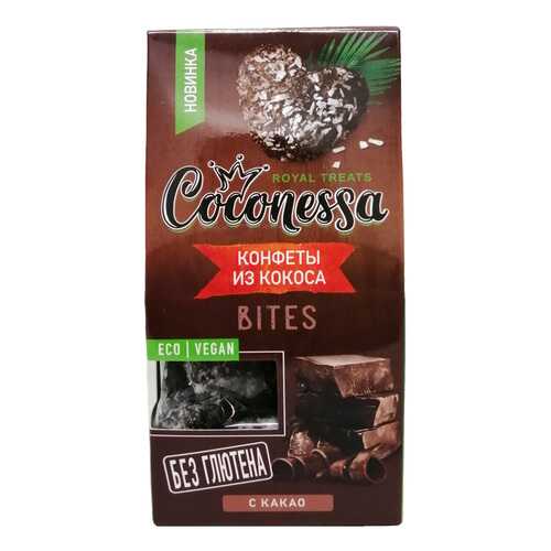 Конфеты кокосовые Coconessa какао 90 г в Окей