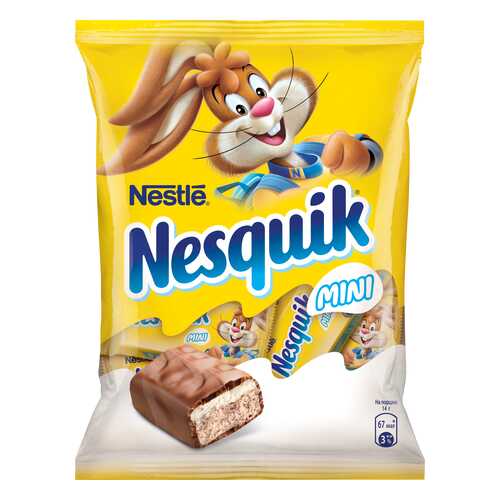 Конфеты Nestle nesquik мини 186 г в Окей