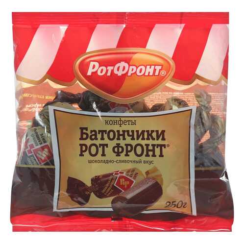 Конфеты Рот Фронт батончики шоколадно-сливочный вкус 250 г в Окей