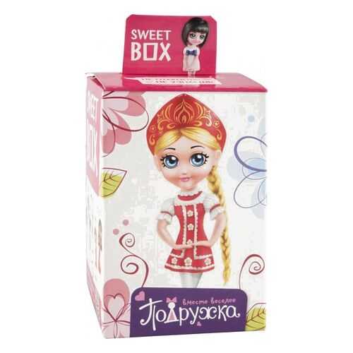 Мармелад жевательный Sweet box подружка с игрушкой 10 г в Окей