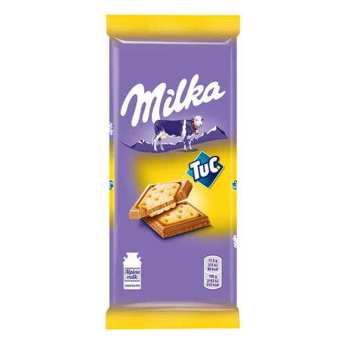 Шоколад MILKA Mini Tuc печенье/шоколад 87г*5 шт в Окей