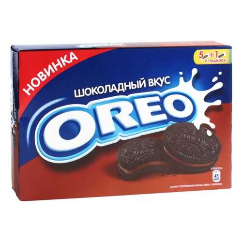 Печенье Oreo шоколадный вкус 228 г в Окей