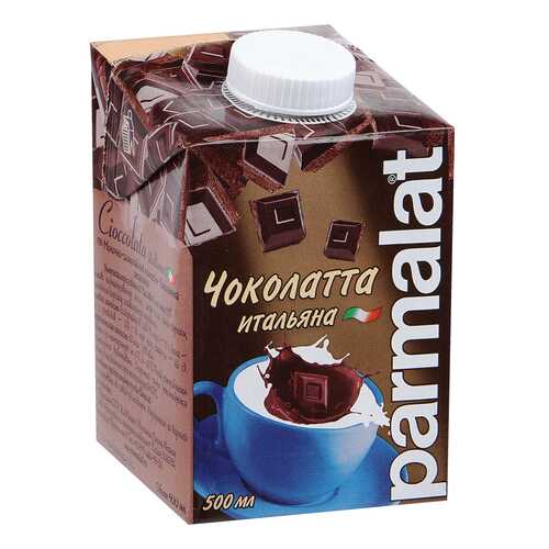 Коктейль Parmalat cioccolata Italiana молочно-шоколадный 1.9% 0.5 л в Окей